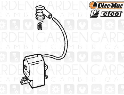 Oleomac, Efco 50190036 Bobina accensione