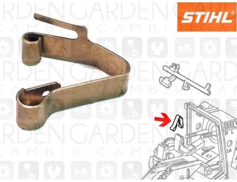 Stihl 11254421601 Molla di contatto