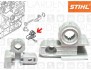 Stihl 11276642200 Coperchio tendi catena